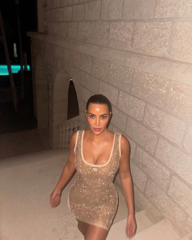 Kim Kardashian Turks and Caicos Vacation Pictures