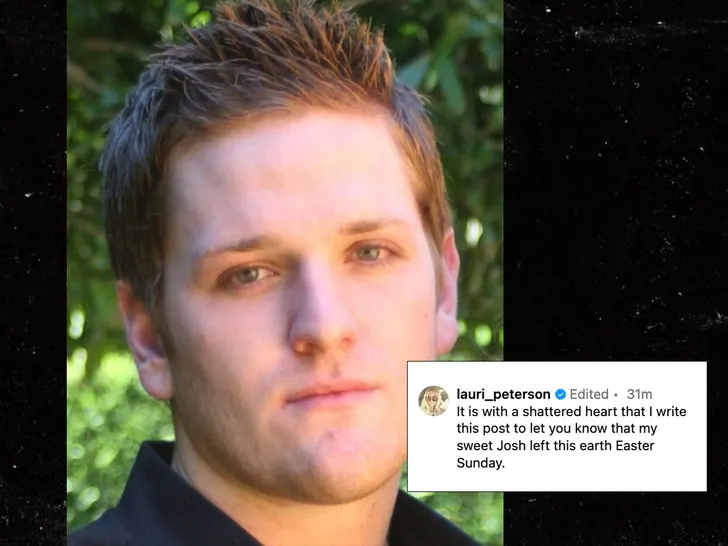 Lauri Peterson Announces Son Josh Waring's Tragic Passing at 35