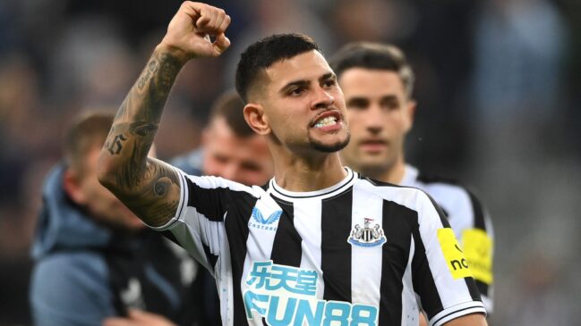 Read more about the article Guimaraes Shines as Newcastle Secures European Spot with 4-2 Win Over Brentford