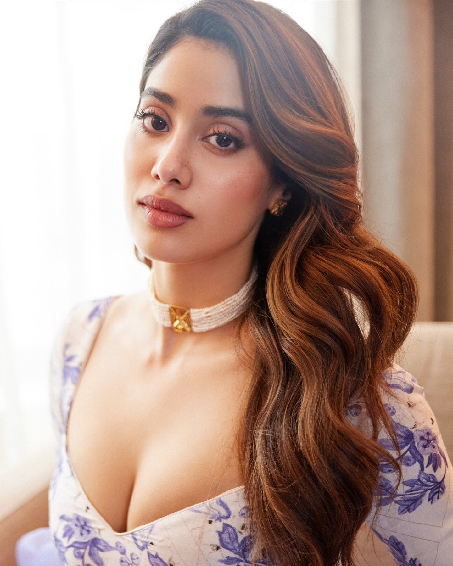 Janhvi Kapoor Stuns in Deep Neck Outfit During Mr. & Mrs. Mahi Promotions