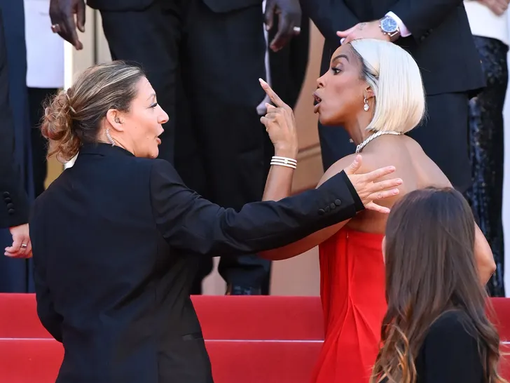 Kelly Rowland's Cannes Confrontation: Singer's Tense Moment with Security Guard