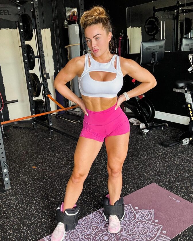 Mandy Rose Shares Intense Glute Workout on Social Media