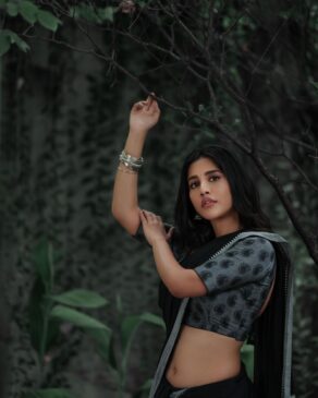 Read more about the article Nabha Natesh Mesmerizes in Elegant Black Saree