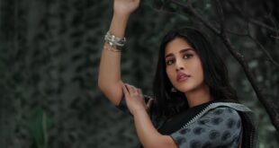 Nabha Natesh Mesmerizes in Elegant Black Saree