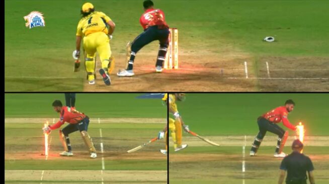 Read more about the article PBKS’ Viral Post: ‘Thala For A Reason’ on MS Dhoni’s Run-Out
