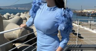 Paola Torrente Setting Trends and Hearts Aflutter in Stunning Blue