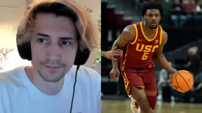 xQc Faces Backlash for Questioning Bronny James' Future Plans During Call of Duty Game