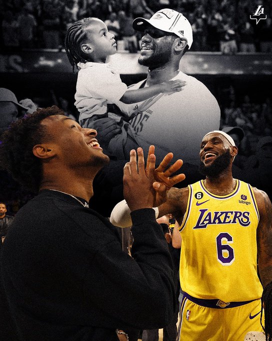 Read more about the article Bronny James Joins Lakers in NBA Draft, Setting Stage for Historic Father-Son Duo