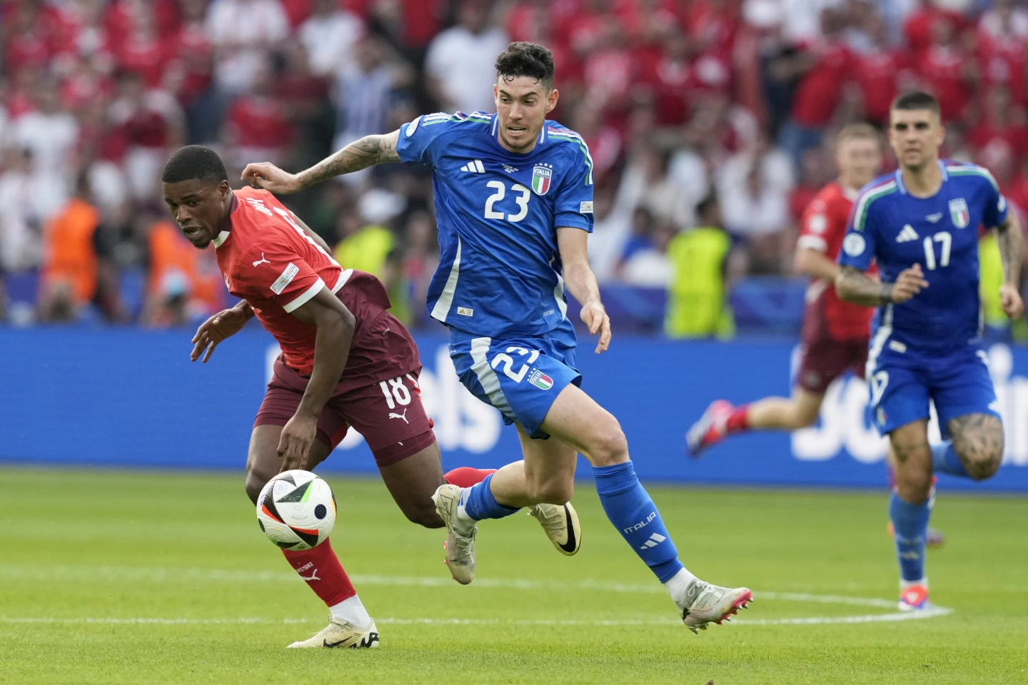 Defending Champion Italy Knocked Out of European Championship by Switzerland