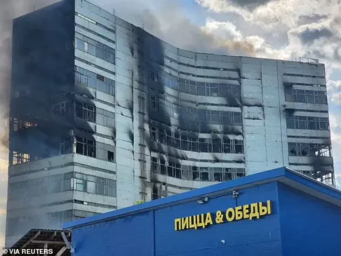 Read more about the article Fire Engulfs Russian Research Center, Multiple Fatalities Reported