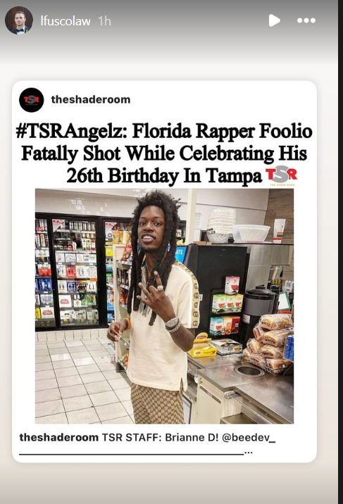 Jacksonville Rapper Julio Foolio Fatally Shot in Tampa During Birthday Celebration