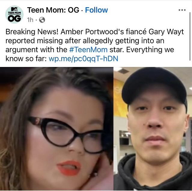 Gary Shirley Pleads for Help in Finding Amber Portwood's Missing Fiancé Gary Wayt