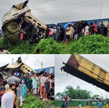 Read more about the article Goods Train Collides with Kanchenjunga Express in West Bengal, Injuring Several Passengers