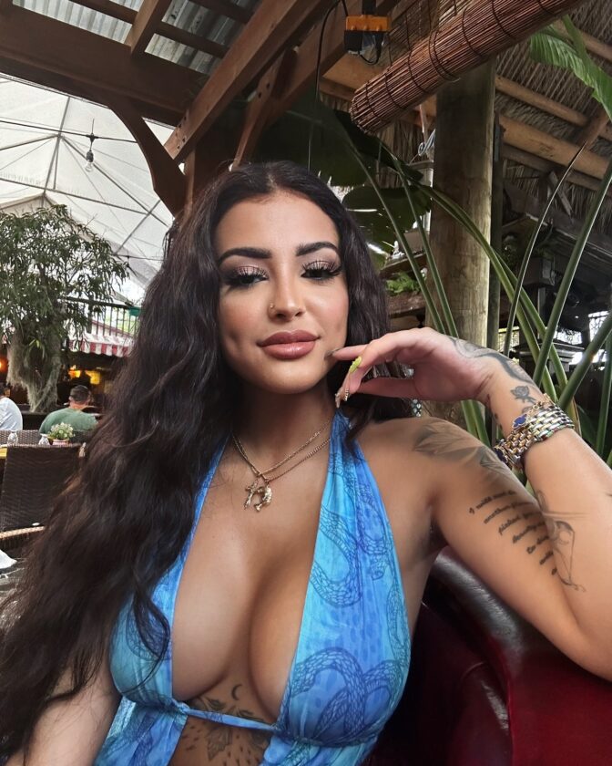 Malu Trevejo Stuns with Sizzling Hot Photos A Blend of Elegance and Charm