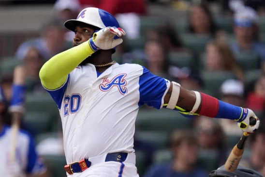 Read more about the article Marcell Ozuna Leads Braves to 9-2 Victory Over Rays