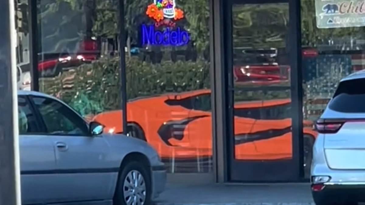 Mysterious Corvette Reflection in Fresno Pizza Shop Baffles Millions on TikTok