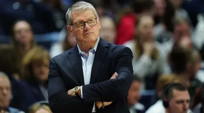 Read more about the article Geno Auriemma’s Blunt Take on Caitlin Clark: She’s just not built for the physicality of this league