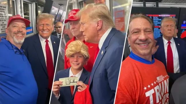 Read more about the article Trump Makes Surprise Stop at Philly Cheesesteak Shop, Leaves $500 Tip and No-Taxes Message