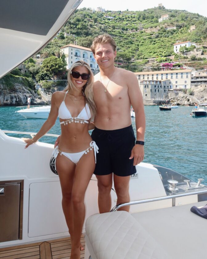 Zach Wilson Enjoys Italian Vacation with Girlfriend Nicolette Dellanno Ahead of New NFL Season