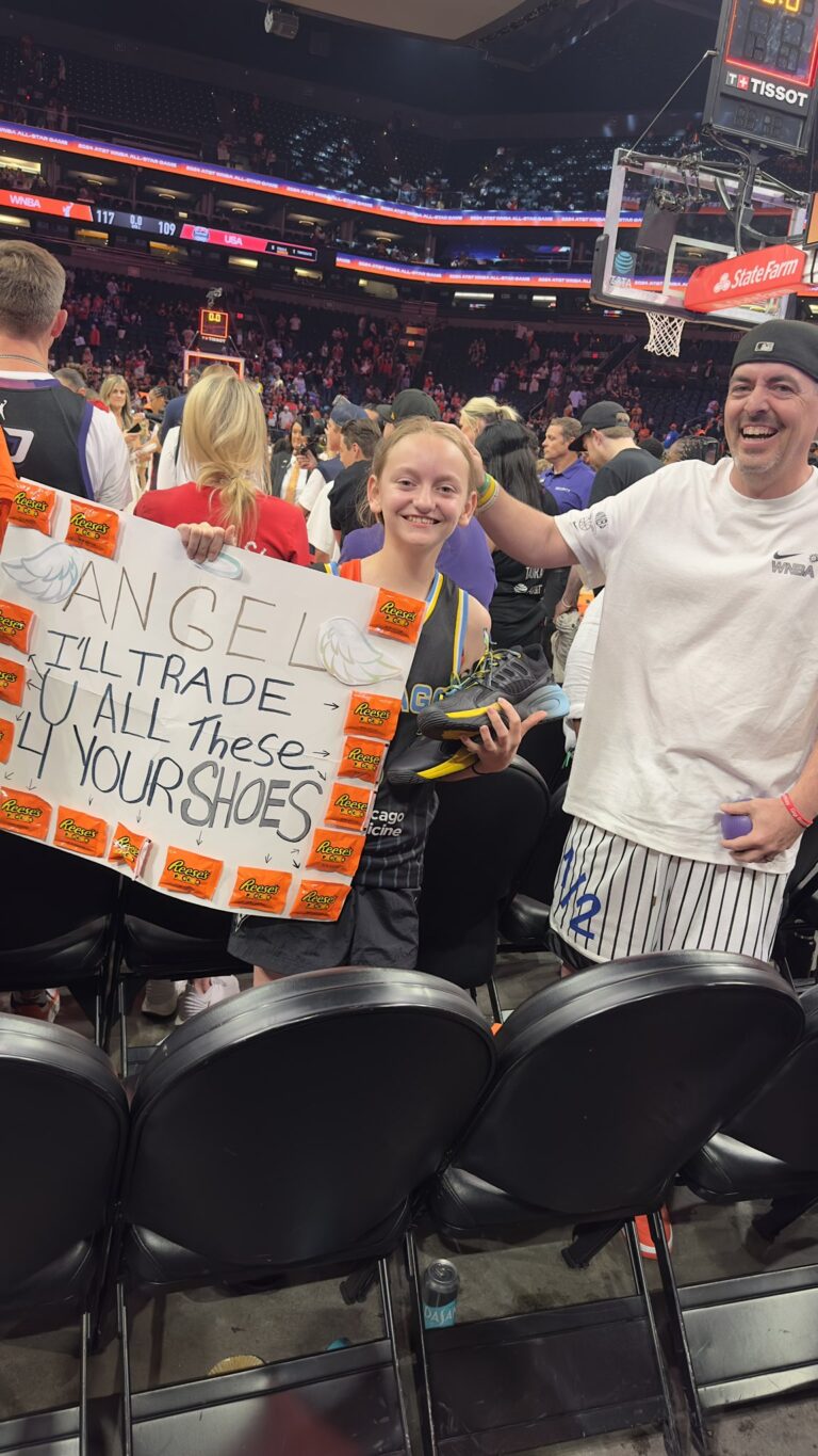 Angel Reese Makes a Young Fan's Night by Gifting Shoes After Historic WNBA All-Star Game