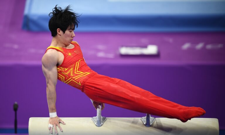 Chinese Gymnasts' Gold Medal Dreams Shattered in High Bar Drama at Paris Olympics