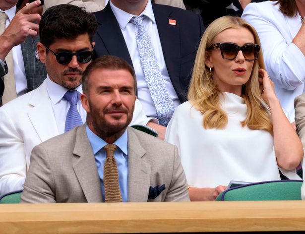 David Beckham Graces Wimbledon Amid Potentially Awkward Encounter