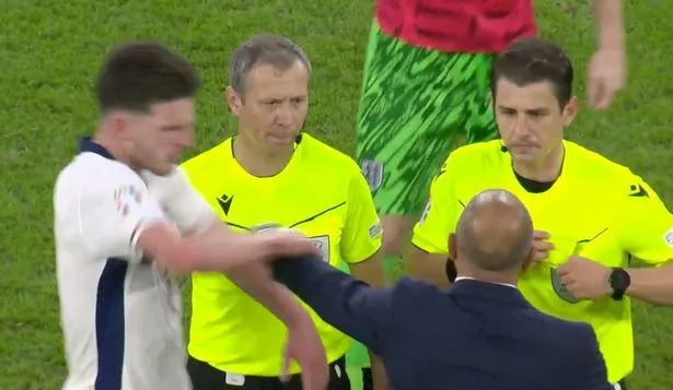 Declan Rice Involved in Post-Match Altercation with Slovakia Coach Following England's Victory