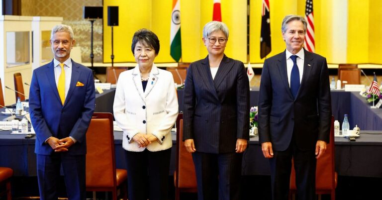 Quad Foreign Ministers Meet in Tokyo to Discuss Maritime Security and Cyber Defence
