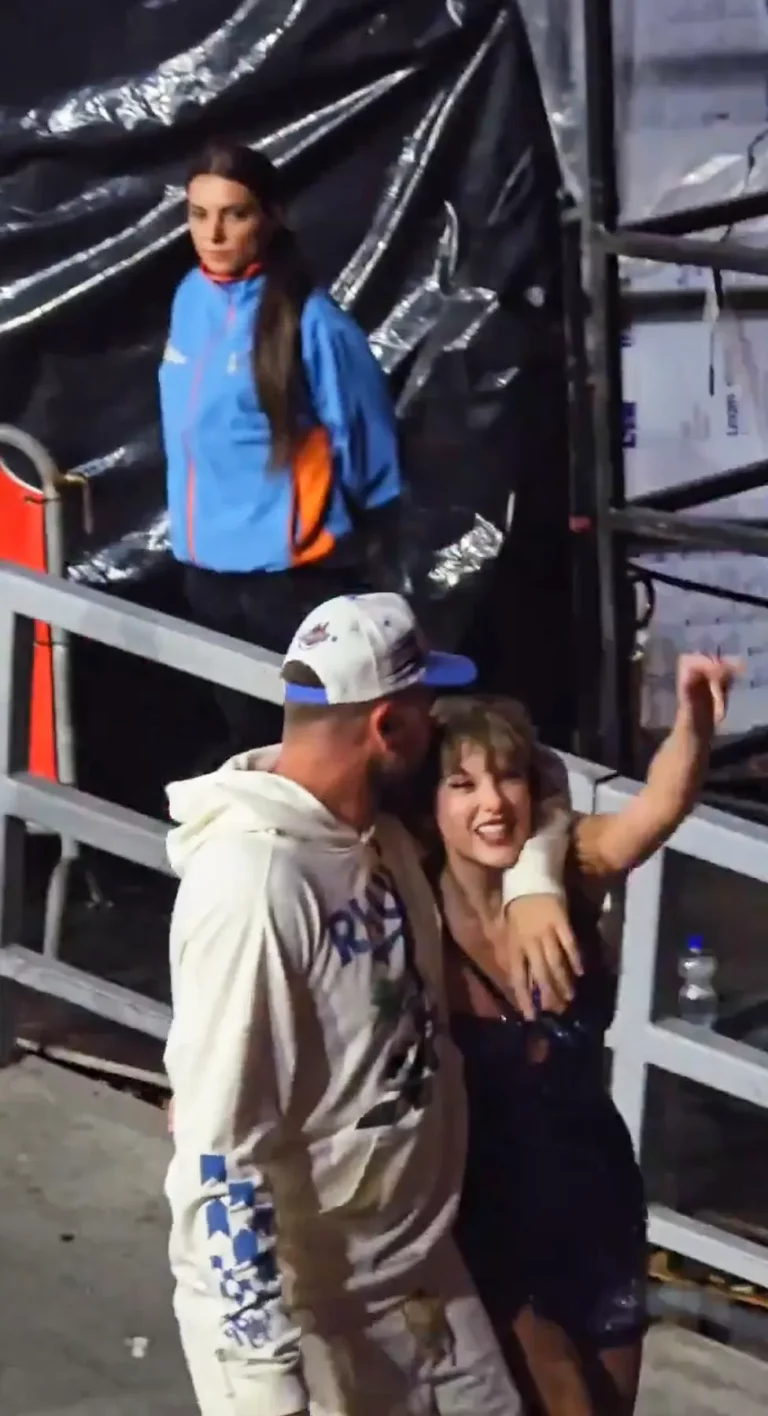Travis Kelce Surprises Taylor Swift with Sweet Kiss at Amsterdam Eras Tour Show