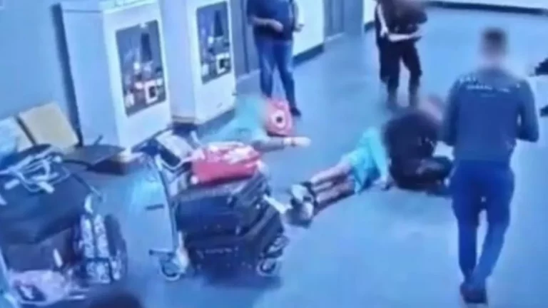 Viral Video of Police Incident at Manchester Airport Sparks Protests and Calls for Calm