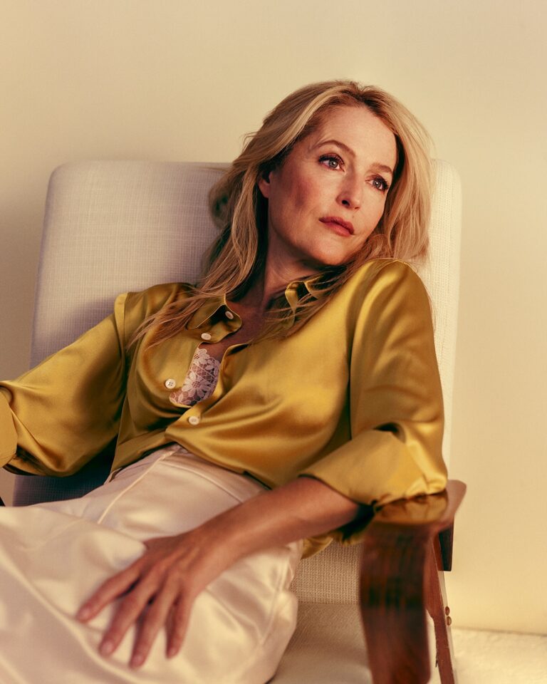 Gillian Anderson Reflects on 90s Pin-Up Shoots It Didn't Represent Me at All