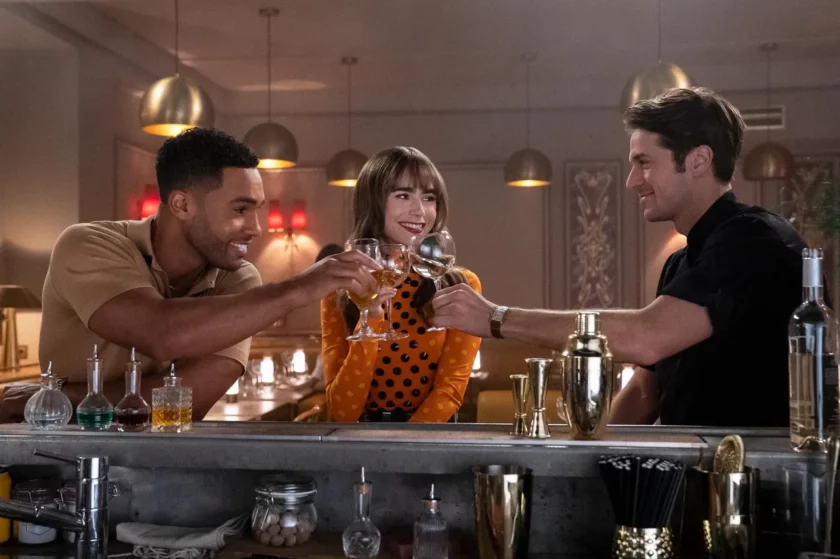 Lucas Bravo Hints at a Throuple Ending for 'Emily in Paris' Love Triangle