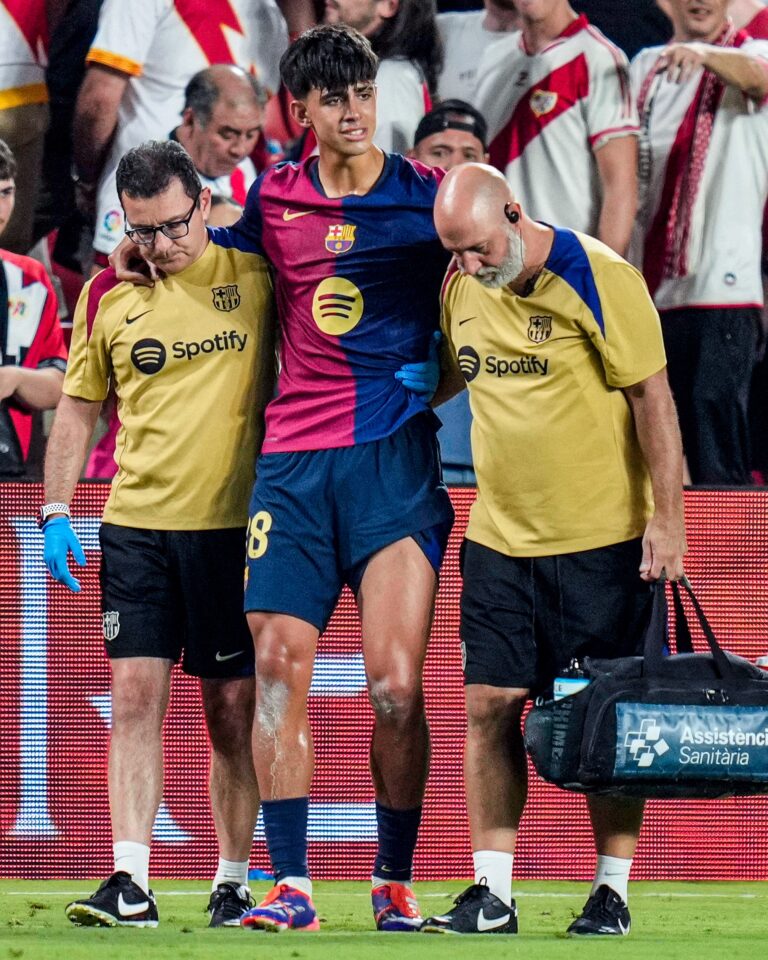 Barcelona's Marc Bernal to Miss Most of the Season Due to ACL Injury