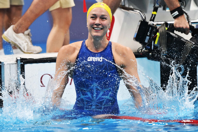 Sarah Sjostrom Wins 50m Freestyle Gold at Paris Olympics, Completing Sprint Double