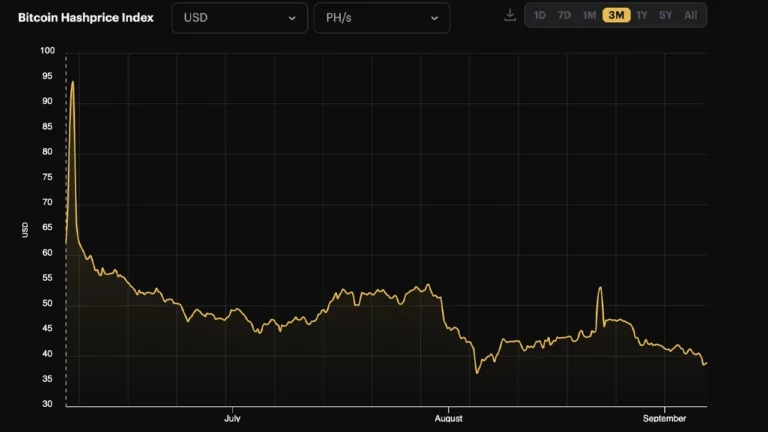Bitcoin Hashrate Reaches New All-Time High Amid Declining Mining Profits