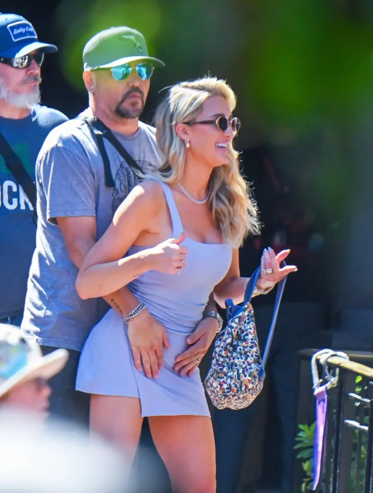 Jason Aldean and Wife Brittany Enjoy Family PDA-Filled Day at Disneyland