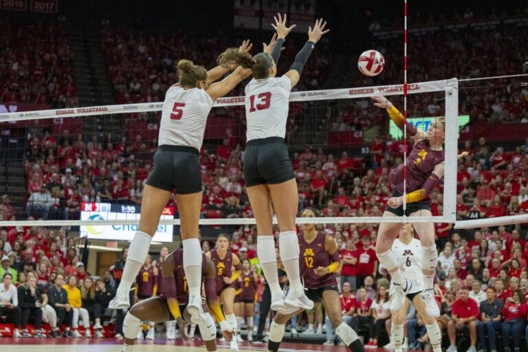 Nebraska Volleyball Bounces Back with Sweep Over The Citadel After Disappointing Loss